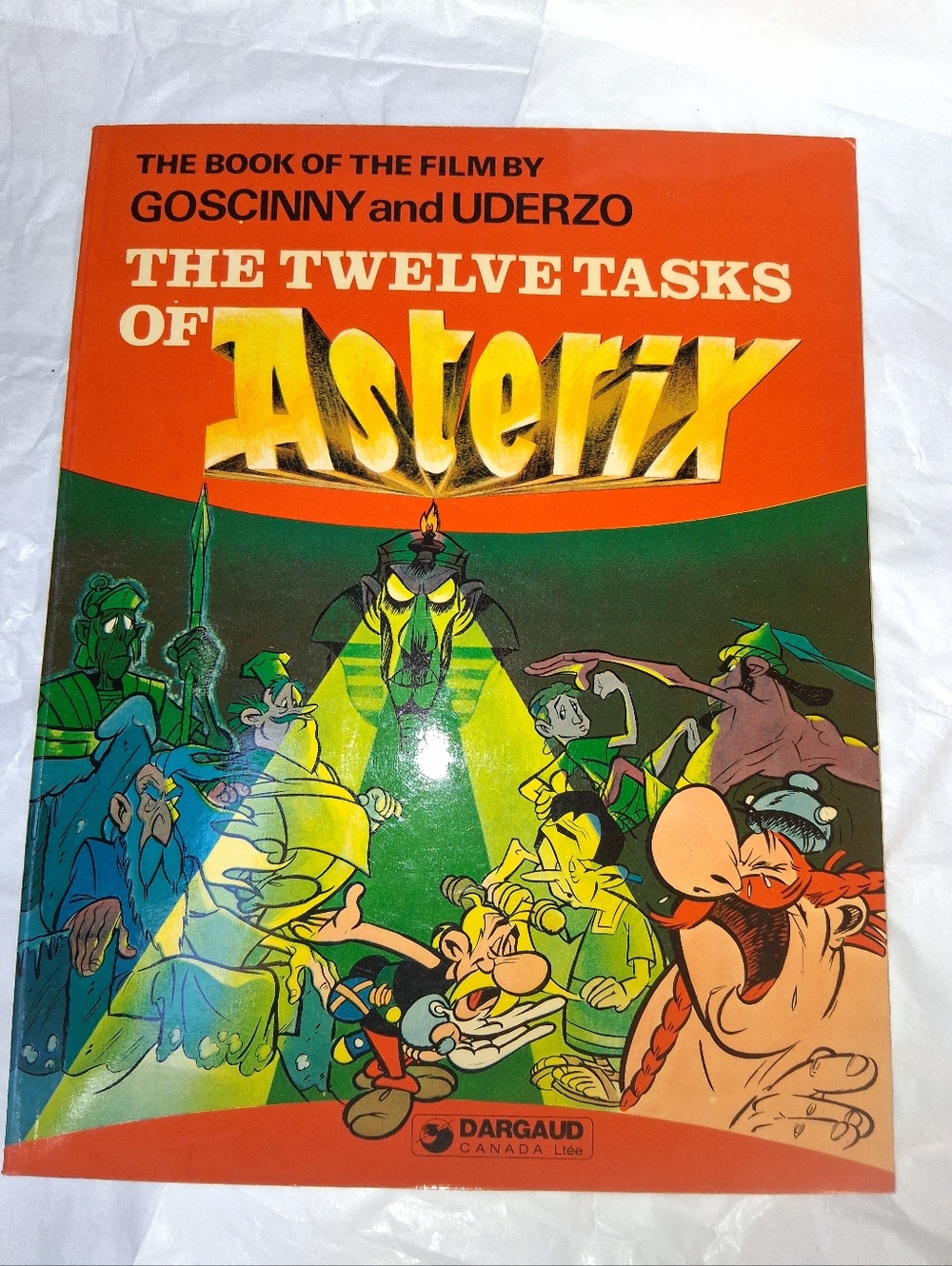 Asterix The Twelve Tasks Of Book Of The Film By Goscinny And Uderzo Vintage
